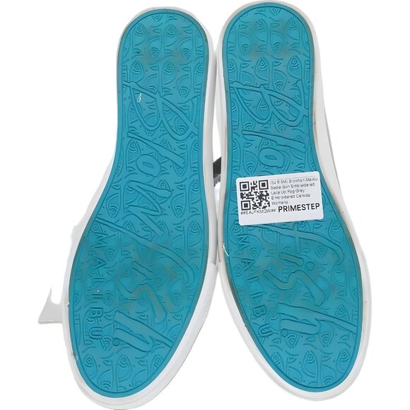 Blowfish Malibu Sadie-Sun Embroidered Canvas Sneakers Gray Women's US 8.5M - Picture 6 of 6